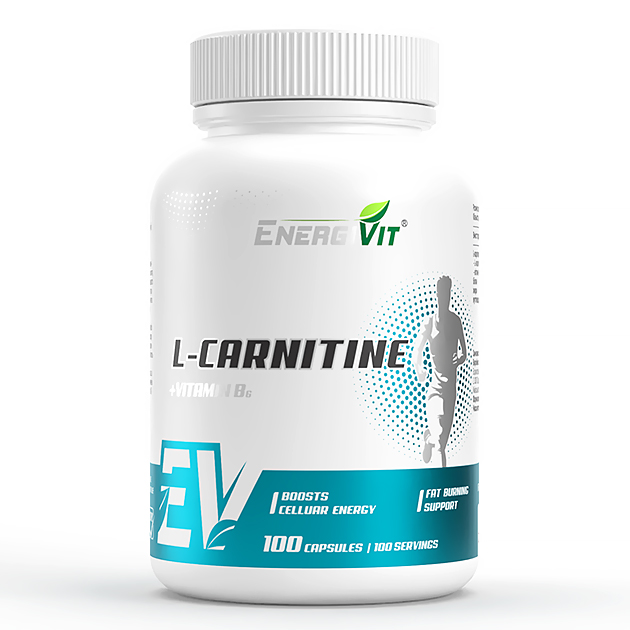 Жиросжигатель EnergiVit L-Carnitine Tartrat 100 кап