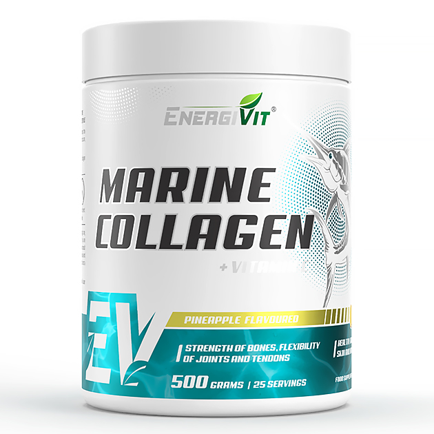 Морской Коллаген EnergiVit Marine Collagen 500 г Ананас Морской Коллаген EnergiVit Marine Collagen 500 г Ананас