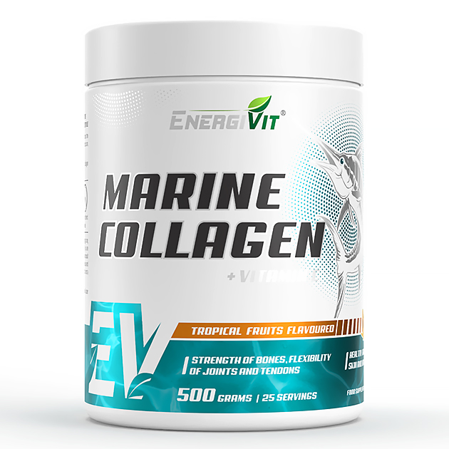 Морской Коллаген EnergiVit Marine Collagen 250 г Тропические... Морской Коллаген EnergiVit Marine Collagen 250 г Тропические...