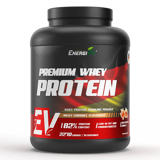 Протеин EnergiVit Premium Whey 2270 г Молочная карамель