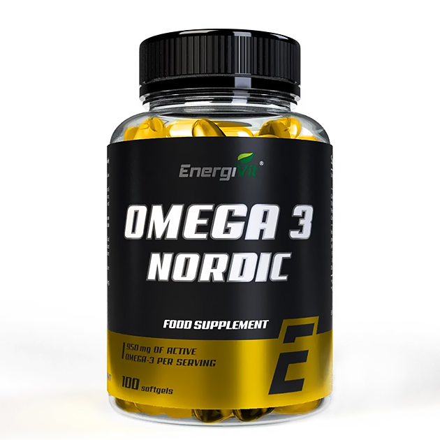 Омега 3 EnergiVit Omega-3 Nordic 1360 мг 120 кап