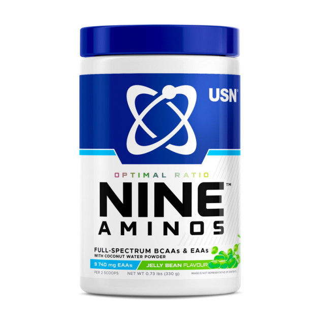 Амінокислоти USN Nine Aminos 330 г Джеллі Бін