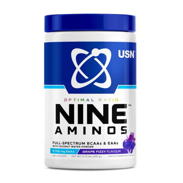Амінокислоти USN Nine Aminos 330 г Виноградний