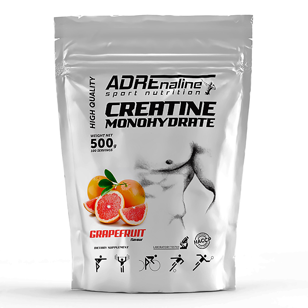 Креатин Adrenaline Creatine Monohydrate 500 г Грейпфрут Креатин Adrenaline Creatine Monohydrate 500 г Грейпфрут