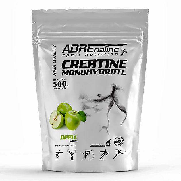 Креатин Adrenaline Creatine Monohydrate 500 г Яблоко Креатин Adrenaline Creatine Monohydrate 500 г Яблоко