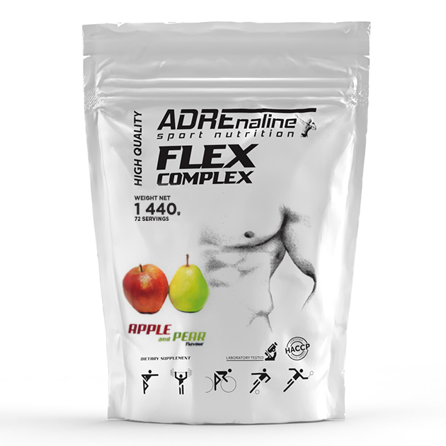 Хондропротектор Adrenaline Flex Complex 1440 г Яблоко-Груша Хондропротектор Adrenaline Flex Complex 1440 г Яблоко-Груша