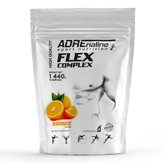 Хондропротектор Adrenaline Flex Complex 1440 г Апельсин Хондропротектор Adrenaline Flex Complex 1440 г Апельсин