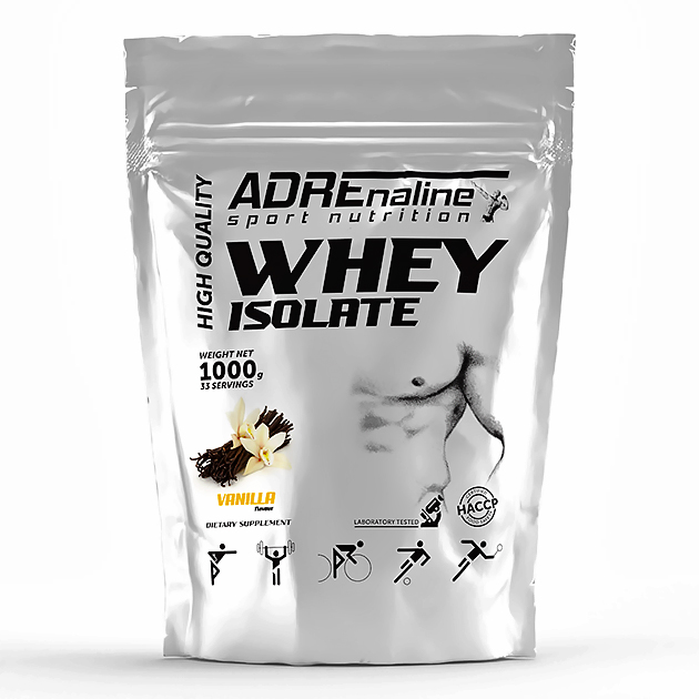 Протеин Adrenaline Whey Isolate 1000 г Ваниль Протеин Adrenaline Whey Isolate 1000 г Ваниль