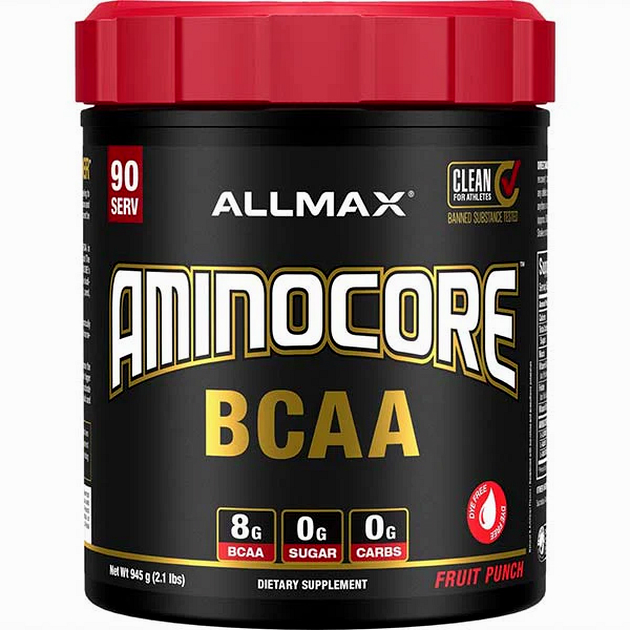 Замовити Незамінні амінокислоти AllMax AminoCore BCAA 945 г Фруктовий пунш Незамінні амінокислоти AllMax AminoCore BCAA 945 г Фруктовий пунш