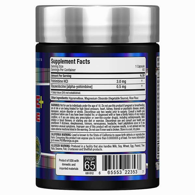 Жироспалювач AllMax Essentials Yohimbine+Rauwolscine 60 кап-1 Жироспалювач AllMax Essentials Yohimbine+Rauwolscine 60 кап-1