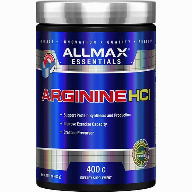 Замовити Аргінін гідрохлорид AllMax Essentials Arginine HCI 400 г Натуральний Аргінін гідрохлорид AllMax Essentials Arginine HCI 400 г Натуральний