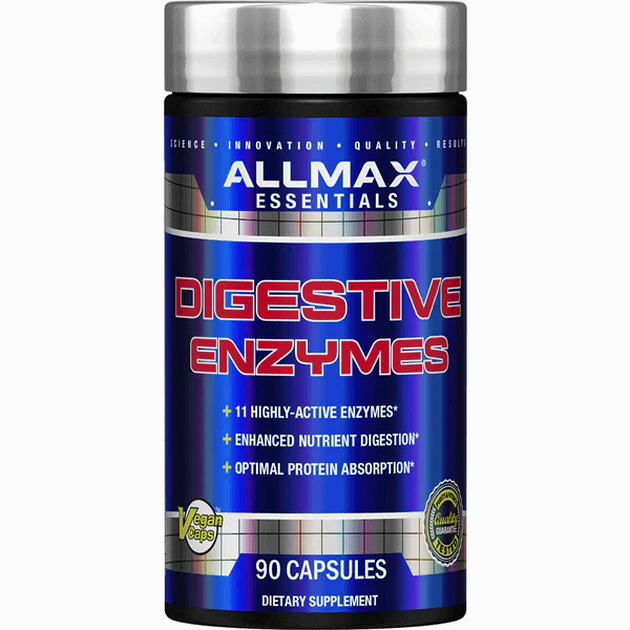 Замовити Травні ферменти AllMax Digestive Enzymes 90 кап Травні ферменти AllMax Digestive Enzymes 90 кап