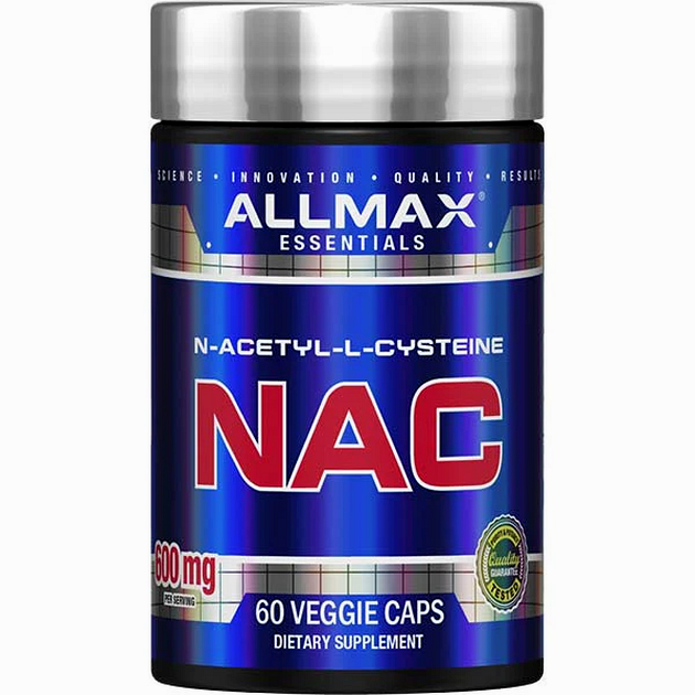 Замовити Детоксикація печінки AllMax NAC 60 кап Детоксикація печінки AllMax NAC 60 кап