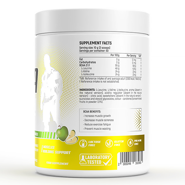 Аминокислоты EnergiVit BCAA 2:1:1 Zero 500 г Ананас-2 Аминокислоты EnergiVit BCAA 2:1:1 Zero 500 г Ананас-2