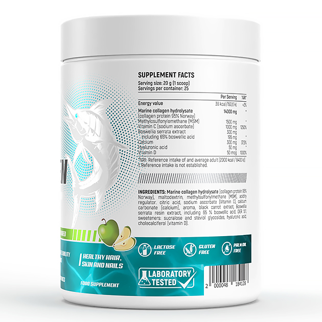 Морской Коллаген EnergiVit Marine Collagen 500 г Яблоко-2 Морской Коллаген EnergiVit Marine Collagen 500 г Яблоко-2