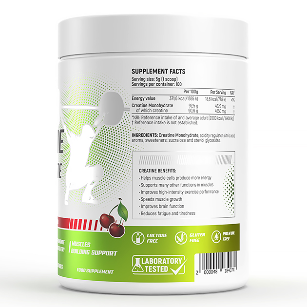 Креатин EnergiVit Creatine Monohydrate 500 г Вишня-2 Креатин EnergiVit Creatine Monohydrate 500 г Вишня-2