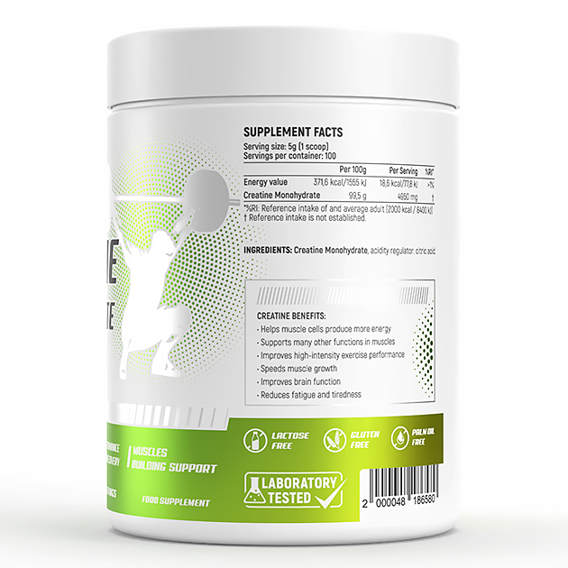 Креатин EnergiVit Creatine Monohydrate 500 г Натуральный-2 Креатин EnergiVit Creatine Monohydrate 500 г Натуральный-2