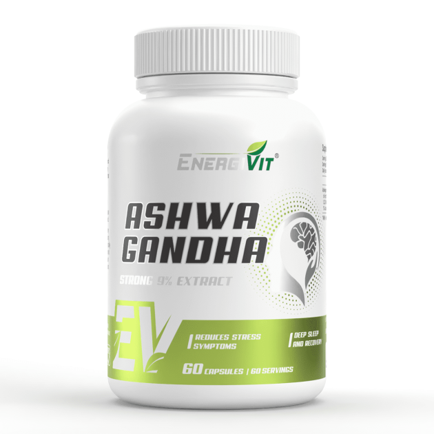 Ашваганда Energivit Ashwagandha Strong 9 % Extract 1000 мг 6...