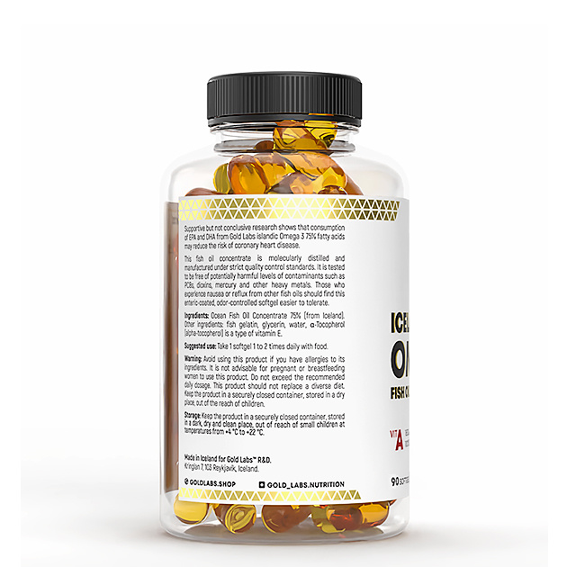 Риб’ячий жир Gold Labs Icelandic Omega 3 Fish Oil 90 кап-1 Риб’ячий жир Gold Labs Icelandic Omega 3 Fish Oil 90 кап-1