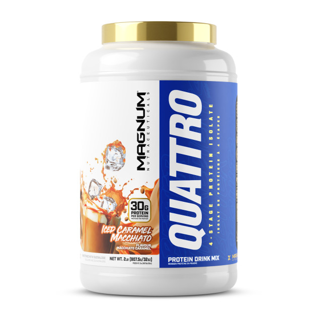 Протеин Magnum Nutraceuticals Quattro 1820 г Карамельный айс... Протеин Magnum Nutraceuticals Quattro 1820 г Карамельный айс...