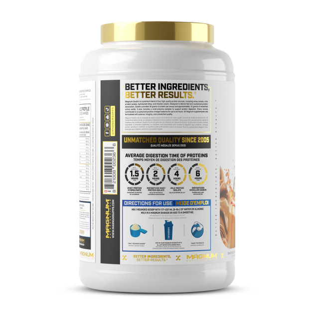 Протеин Magnum Nutraceuticals Quattro 1820 г Карамельный айс-макиато-2