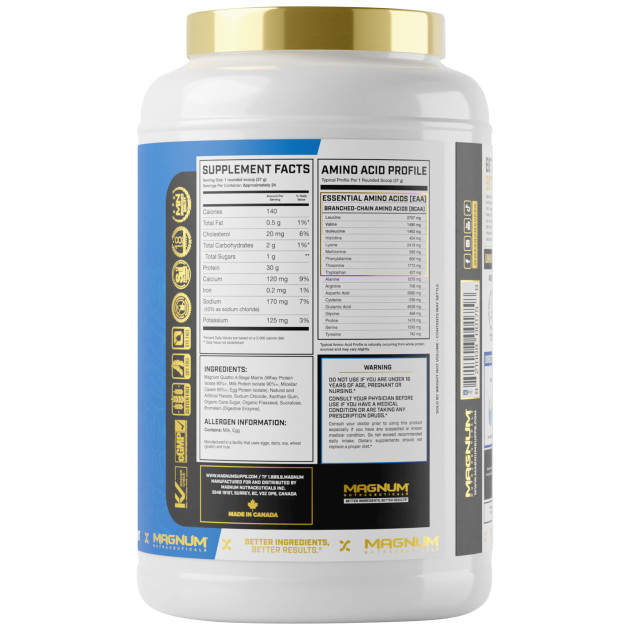 Протеїн Magnum Nutraceuticals Quattro Origin 900 г Ванільне морозиво-2 Протеїн Magnum Nutraceuticals Quattro Origin 900 г Ванільне морозиво-2