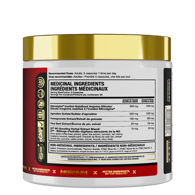 Предтрен. комплекс Magnum Nutraceuticals Volume 120 кап-1 Предтрен. комплекс Magnum Nutraceuticals Volume 120 кап-1