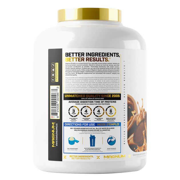 Протеїн Magnum Nutraceuticals Quattro Origin 1820 г Арахісове масло-2 Протеїн Magnum Nutraceuticals Quattro Origin 1820 г Арахісове масло-2