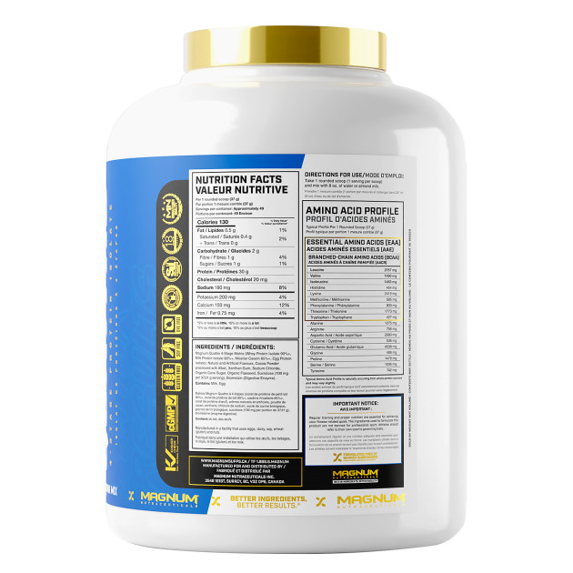 Протеїн Magnum Nutraceuticals Quattro Origin 1820 г Арахісове масло-3 Протеїн Magnum Nutraceuticals Quattro Origin 1820 г Арахісове масло-3