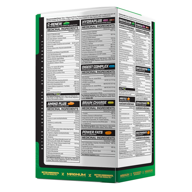 Вітаміни Magnum Nutraceuticals Primer Performance 30 пак-1 Вітаміни Magnum Nutraceuticals Primer Performance 30 пак-1