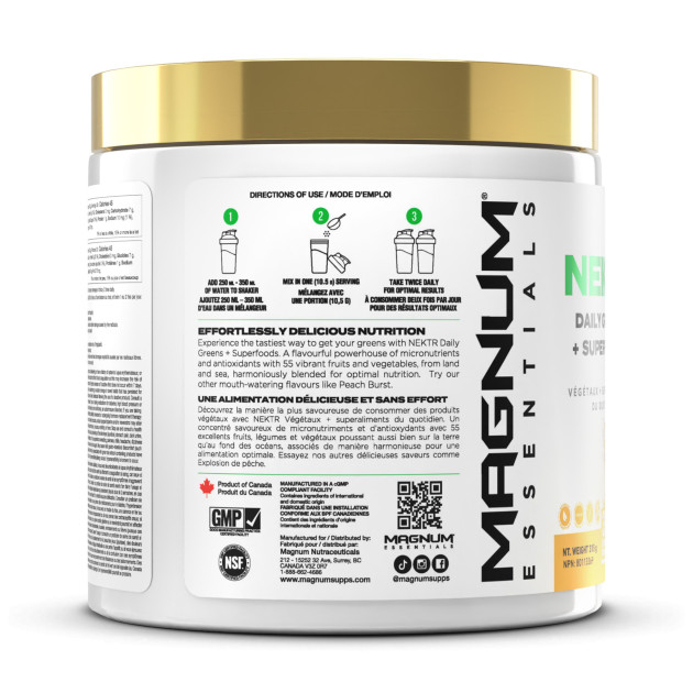 Суперфуд Magnum Nutraceuticals NEKTR Daily Greens 315 г Ананасовое наслаждение-2 Суперфуд Magnum Nutraceuticals NEKTR Daily Greens 315 г Ананасовое наслаждение-2