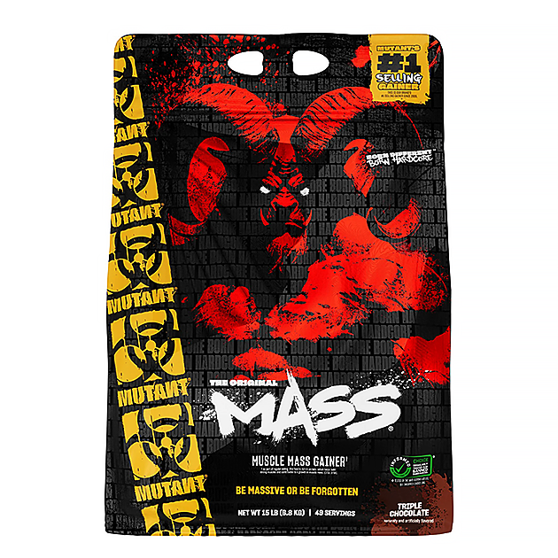 Гейнер для набору ваги Mutant Muscle Mass Gainer 5400 г Брау... Гейнер для набору ваги Mutant Muscle Mass Gainer 5400 г Брау...