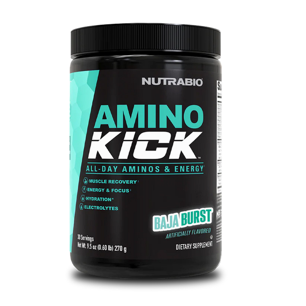 Комплексные аминокислоты с электролитами NutraBio Amino Kick...