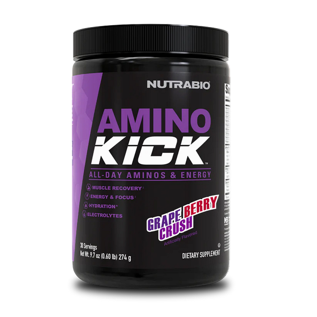 Комплексные аминокислоты с электролитами NutraBio Amino Kick... Комплексные аминокислоты с электролитами NutraBio Amino Kick...
