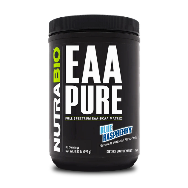 Незаменимые аминокислоты NutraBio EAA Pure 393 г Голубая мал... Незаменимые аминокислоты NutraBio EAA Pure 393 г Голубая мал...