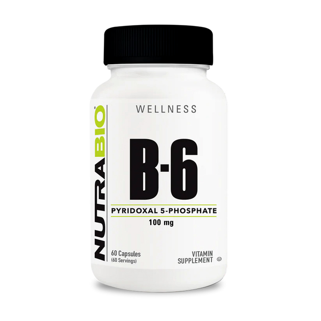 Витамин B6 активная форма NutraBio Vitamin B6 P5P 60 вег. Ка... Витамин B6 активная форма NutraBio Vitamin B6 P5P 60 вег. Ка...