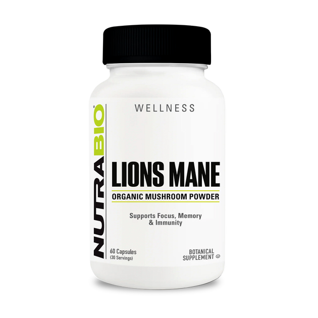 Экстракт гриба Львиная грива NutraBio Lions Mane 500 mg 60 к... Экстракт гриба Львиная грива NutraBio Lions Mane 500 mg 60 к...
