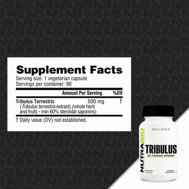 Трибулус NutraBio Tribulus Terrestris 90 кап -1 Трибулус NutraBio Tribulus Terrestris 90 кап -1