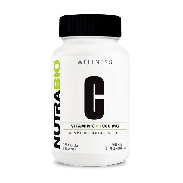 Витамин C с экстрактом шиповника NutraBio Vitamin C + Rose H... Витамин C с экстрактом шиповника NutraBio Vitamin C + Rose H...
