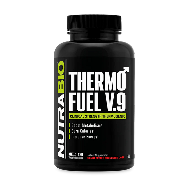 Термогенный жиросжигатель NutraBio ThermoFuel V9 for Men 180...