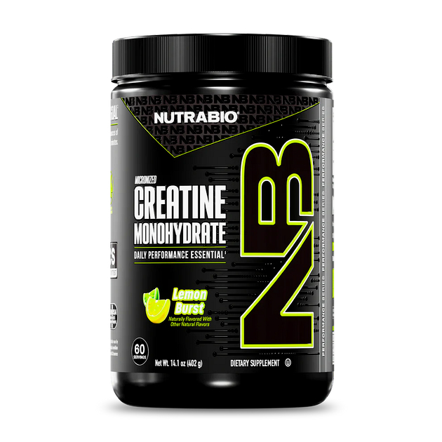 Креатин моногидрат NutraBio Creatine Monohydrate 402 г Лимон... Креатин моногидрат NutraBio Creatine Monohydrate 402 г Лимон...