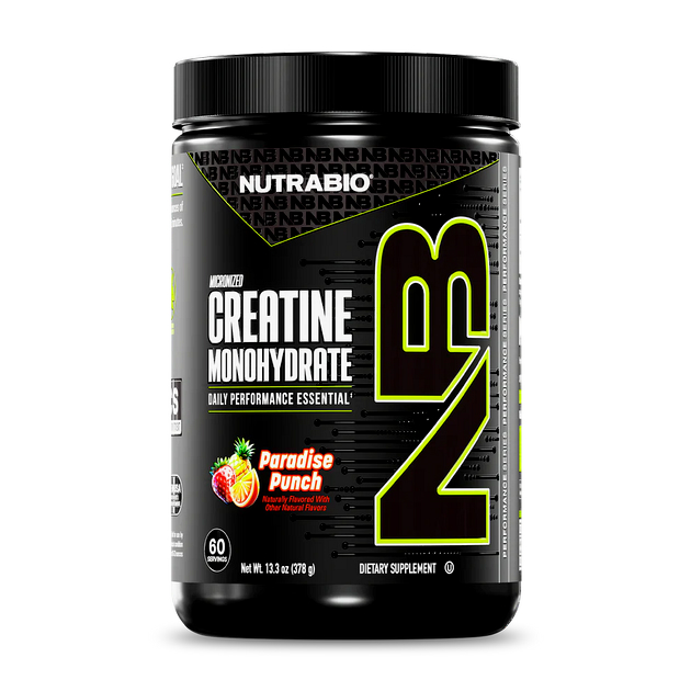 Креатин моногидрат NutraBio Creatine Monohydrate 378 г Райск...