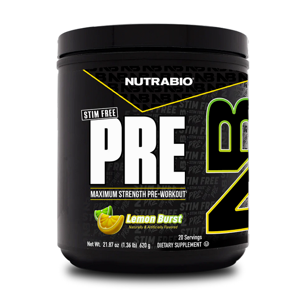 Предтренировочный комплекс NutraBio PRE STIM-FREE 620 г Лимо... Предтренировочный комплекс NutraBio PRE STIM-FREE 620 г Лимо...