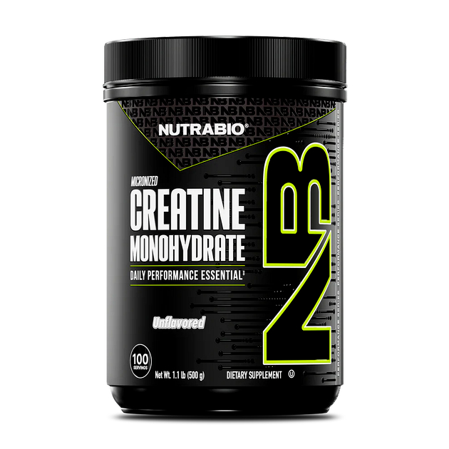 Креатин моногидрат NutraBio Creatine Monohydrate 500 г Натур...