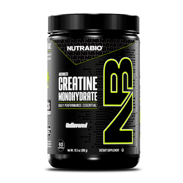 Креатин моногидрат NutraBio Creatine Monohydrate 300 г Натур...