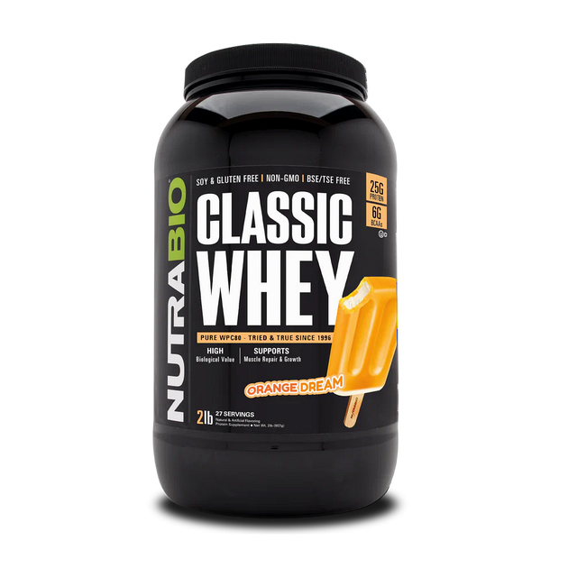 Сывороточный протеин NutraBio Classic Whey Protein 900 г  Ап...