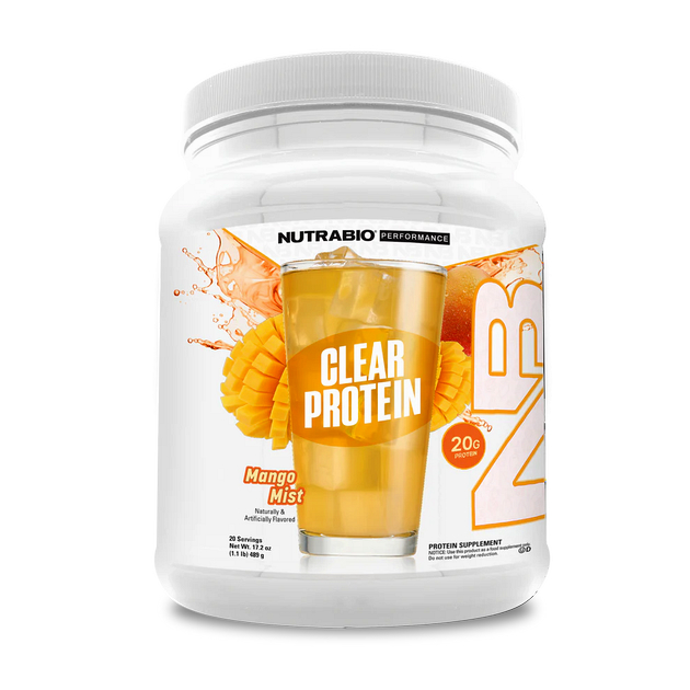 Изолят сывороточный NutraBio Clear Isolate 510 г Манговый ту...