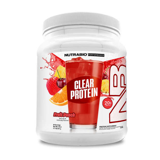 Изолят сывороточный NutraBio Clear Isolate 510 г Фруктовый п...