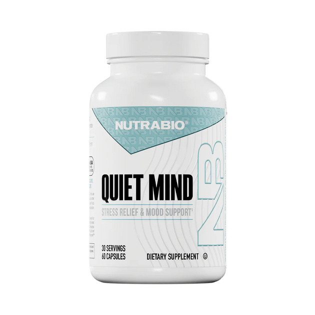 Адаптоген NutraBio QUIET MIND Stress & Anxiety Support 60 ка... Адаптоген NutraBio QUIET MIND Stress & Anxiety Support 60 ка...