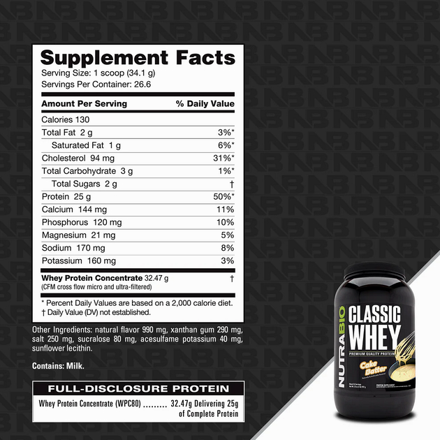 Сывороточный протеин NutraBio Classic Whey Protein 900 г Тесто для торта-1 Сывороточный протеин NutraBio Classic Whey Protein 900 г Тесто для торта-1